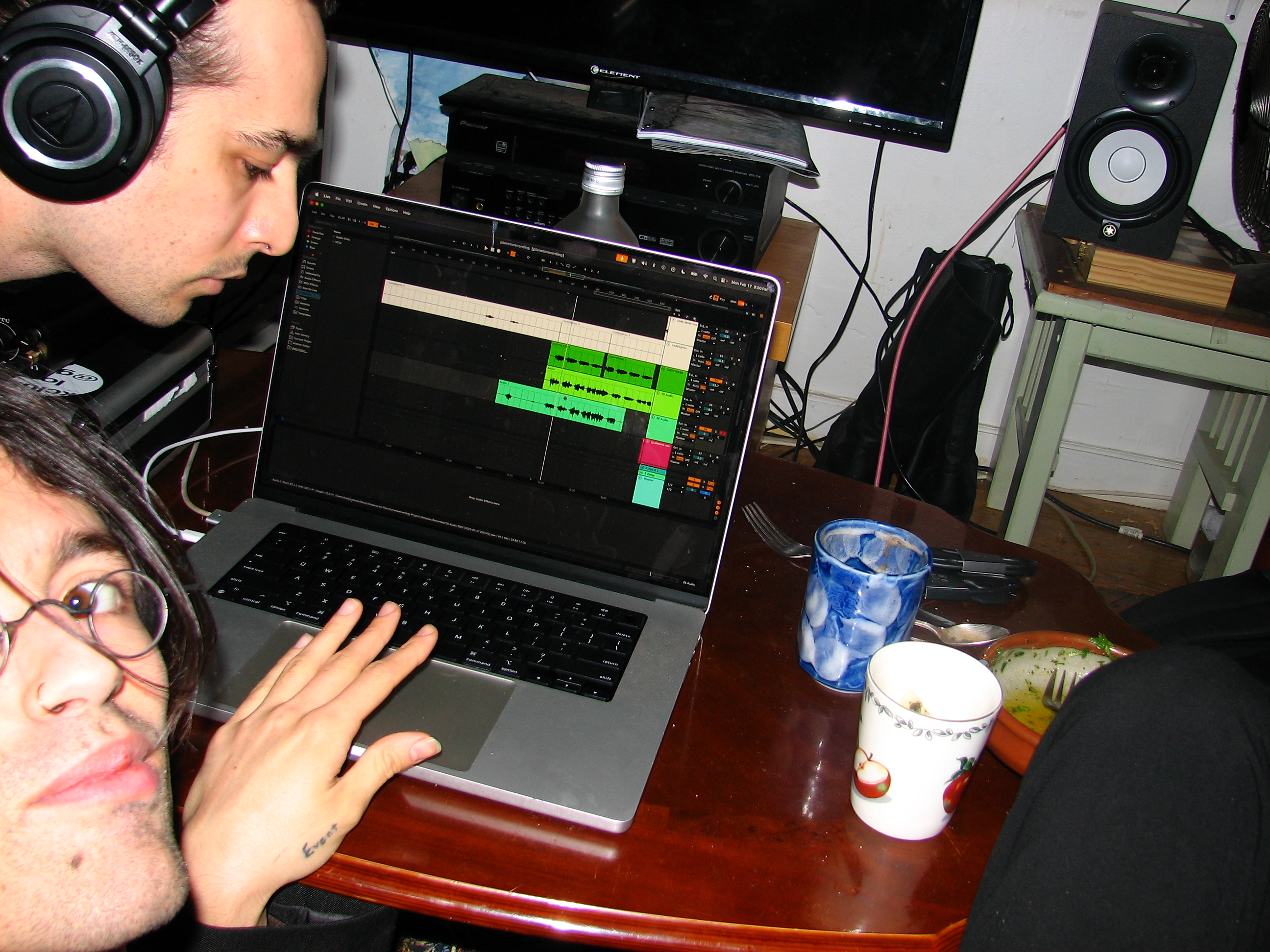 Club Ecology in the studio